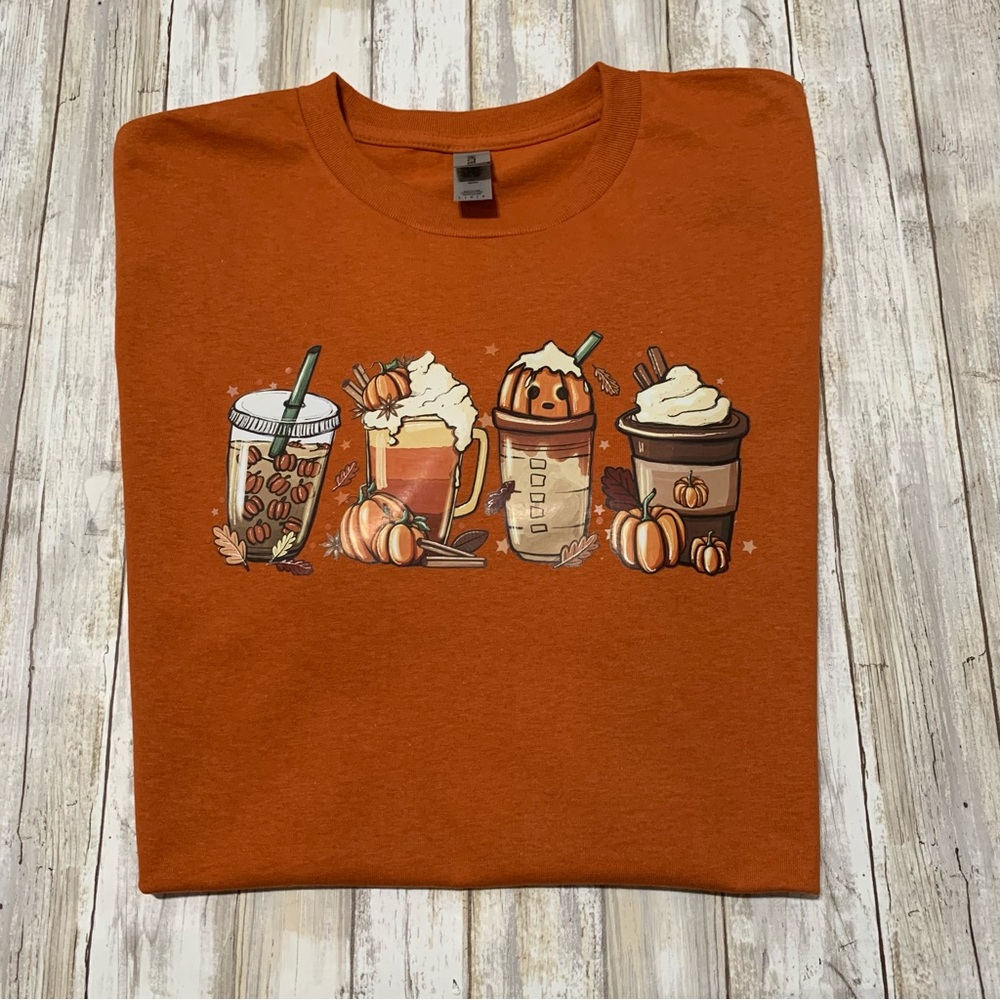Pumpkin Spice Coffee T-Shirt